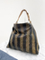 Bolsa Fendi Barkley Hobo Pequin Stripe - Brechó Closet de Luxo