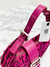 Bolsa Fendi Half-Moon Croissant Pink Monograma - Brechó Closet de Luxo