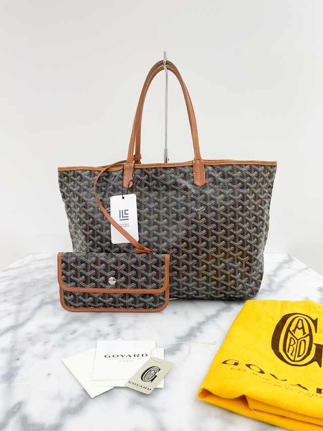 Bolsa Goyard St. Louis PM + Clutch Original