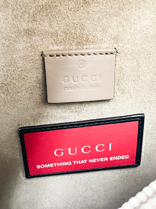 Bolsa Gucci Dionysus Embroidered Paetes Monograma NOVA
