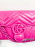 Bolsa Gucci GG Marmont All Pink Double Strap