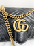 Bolsa Gucci GG Marmont Small Preta - Brechó Closet de Luxo