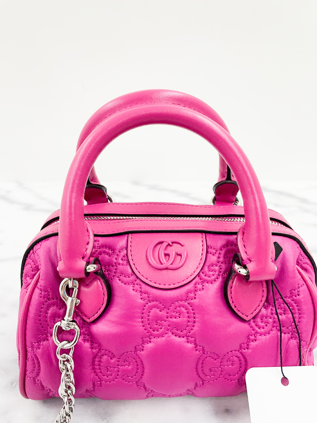 Gucci bolsa rosa best sale