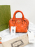 Bolsa Gucci Quilted GG Mini Top Handle Laranja - comprar online