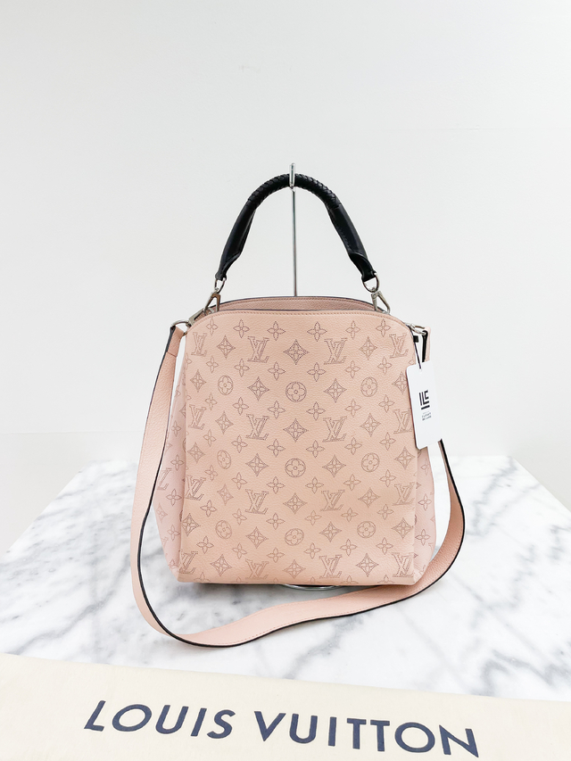 Bolsa Louis Vuitton Mahina Babylone PM Rosa