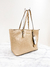 Bolsa Michael Kors Jet Set Saffiano Metallic Dourada