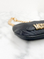 Bolsa Moschino Mini Baguette Chain Preta - Brechó Closet de Luxo
