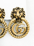 Brinco Gucci Lion Head Double G Dourado - Brechó Closet de Luxo