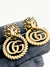 Brinco Gucci Lion Head Double G Dourado - comprar online