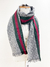 Imagem do Cachecol Gucci Wool Web Gray Monograma