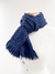 Cachecol Louis Vuitton Logomania All Over Blue Knit Monograma