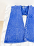 Calça Balmain Jeans Flare Logo Azul 36Br - loja online