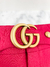 Calça Gucci GG Marmont Vermelha Tam. 36BR na internet