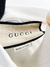 Camiseta Gucci Logo Embroidered Off White Tam. P - Brechó Closet de Luxo