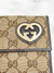 Carteira Gucci GG Lovely Heart Monograma - loja online