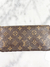 Carteira Louis Vuitton Insolite Fleury Monograma - Brechó Closet de Luxo