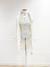 Casaco Burberry Windbreaker Overall Branco Tam.P - loja online