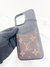Case Louis Vuitton Bumper Iphone 13 Pro Max Preta e Monograma