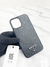 Imagem do Case Prada Logo Saffiano Leather Iphone 13 Pro Max