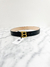 Cinto Balmain B-Belt Logo Preto Tam.80 - Brechó Closet de Luxo