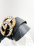 Cinto Gucci GG Marmont Crystals Maxi Tam.90 - NOVO - Brechó Closet de Luxo