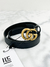 Cinto Gucci GG Marmont Slim Preto Tam.65