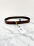 Cinto Louis Vuitton Initiales Ombre Reversible Marrom Tam.90 - comprar online