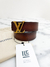 Cinto Louis Vuitton Initiales Ombre Reversible Marrom Tam.90 - Brechó Closet de Luxo