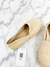 Espadrille Chanel Quilted Logo Nude 34BR - loja online