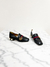 Mocassim Gucci Mid-Heel GG Pearl Embellished Loafer Preto 34/35Br - NOVO - loja online