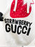 Moletom Gucci Strawberry Logo Cravejado Off White Tam.M na internet