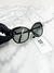Óculos Chanel Logo Preto - Brechó Closet de Luxo