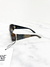 Óculos Fendi Pequin Stripe Logo Marrom - loja online