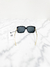Óculos Gucci Oversized Frame Logos Preto - comprar online