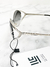 Óculos Louis Vuitton Oval Prateado - Brechó Closet de Luxo