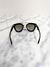 Óculos Prada Logo Preto - Brechó Closet de Luxo