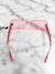 Óculos Valentino Garavani V-Ring Translucent Pink Logo na internet