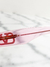 Óculos Valentino Garavani V-Ring Translucent Pink Logo - loja online