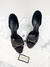 Peep Toe Gucci Monograma Horsebit Marrom 38/39Br - Brechó Closet de Luxo