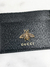 Porta Cartões Gucci Bee Embellished Logo Preto - comprar online