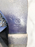 Rasteirinha Chanel Chain Logo Azul 34BR - Brechó Closet de Luxo