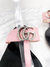 Rasteirinha Gucci GG Marmont Rosa 34BR - loja online