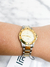 Relógio Givenchy Logo Gold Silver Tone - loja online