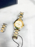 Relógio Givenchy Logo Gold Silver Tone - Brechó Closet de Luxo