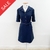 Vestido Gucci Azul Marinho Logo Tam.M