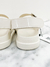 Sandália Gucci Papete Logo Off White 34Br - comprar online