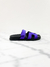 Sandália Hermès Chypre Purple Satin 35/36Br