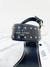 Sandália Louis Vuitton Nomad Preta e Monograma 39BR - loja online
