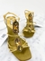 Sandália Prada Dourada 33BR na internet