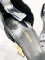 Sandália Saint Laurent Opyum 110 Logo Preta 35Br - loja online